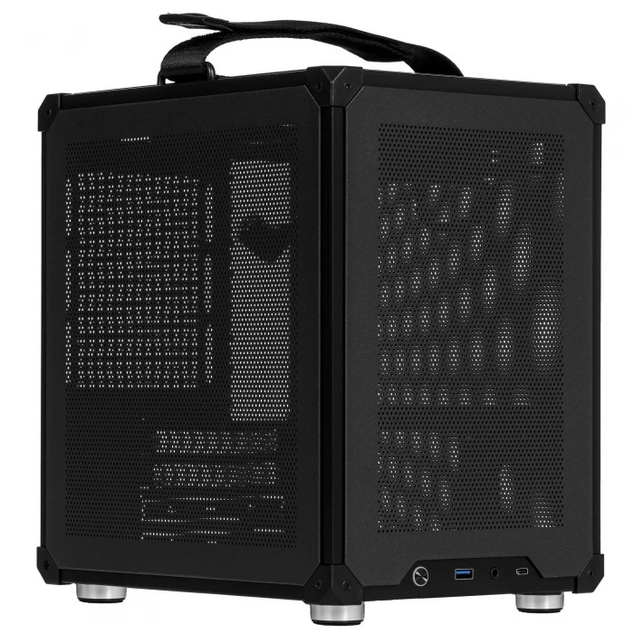 Корпус JONSBO C6-ITX черный, компактный (SFF)
