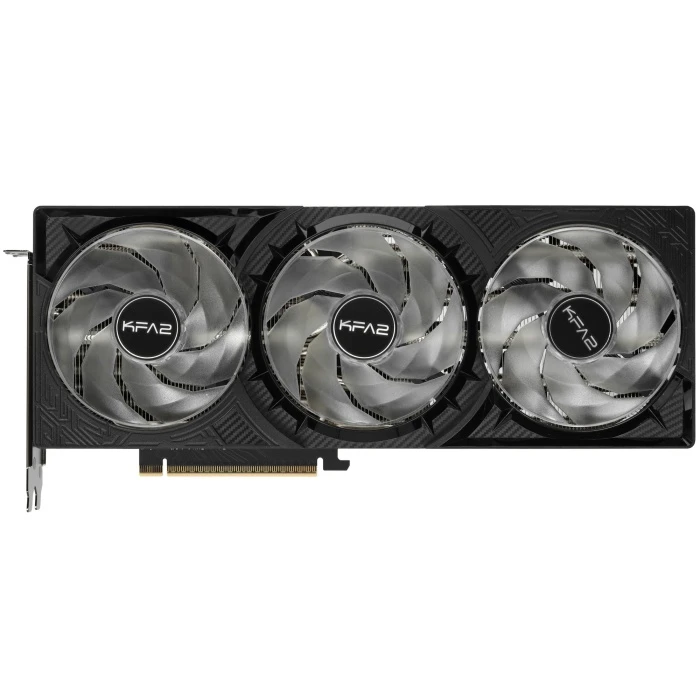 Видеокарта KFA2 GeForce RTX 5070 Ti CORE OC 3FAN RGB Black 16Gb
