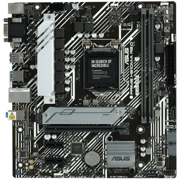 Мат. плата ASUS PRIME H510M-A R2.0, LGA 1200