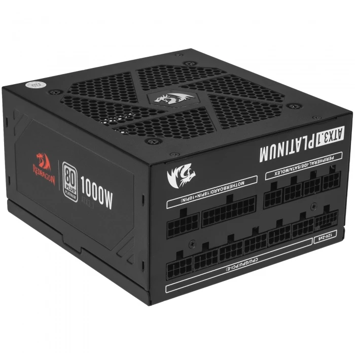 Блок питания Redragon RGPS-1000W черный, 71811
