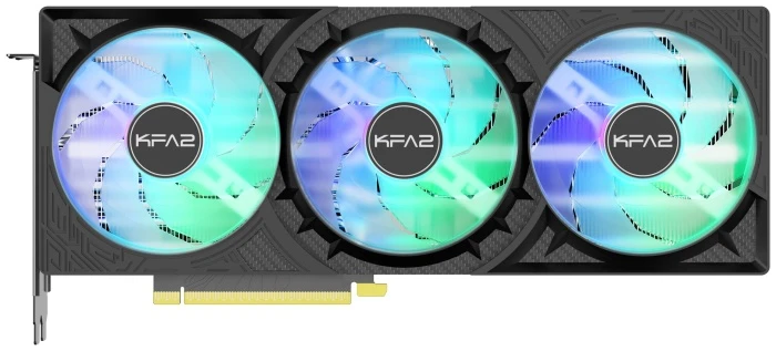 Видеокарта KFA2 GeForce RTX 5080 CORE OC 3FAN RGB Black 16Gb