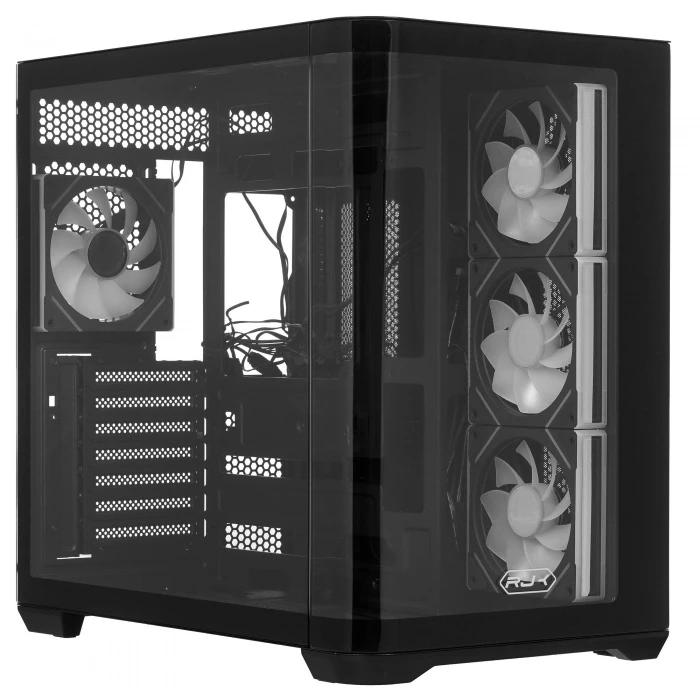 Корпус RAIJINTEK ATREUS BT4 черный, Mid-Tower