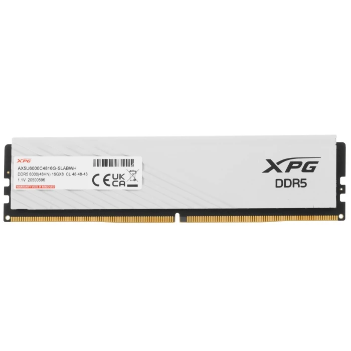 Оперативная память ADATA Lancer Blade 16Gb 6000Mhz, AX5U6000C4816G-SLABWH