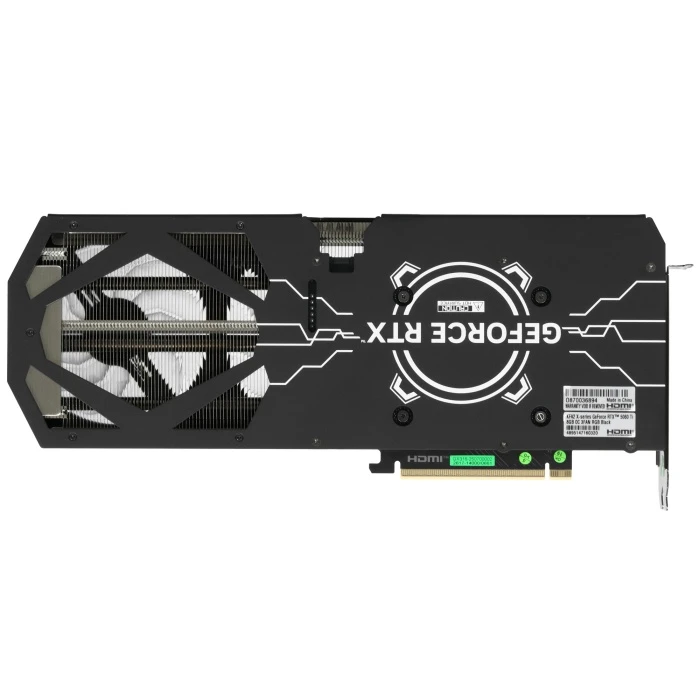 Видеокарта KFA2 GeForce RTX 5060 Ti X-series OC 3FAN RGB Black 8Gb