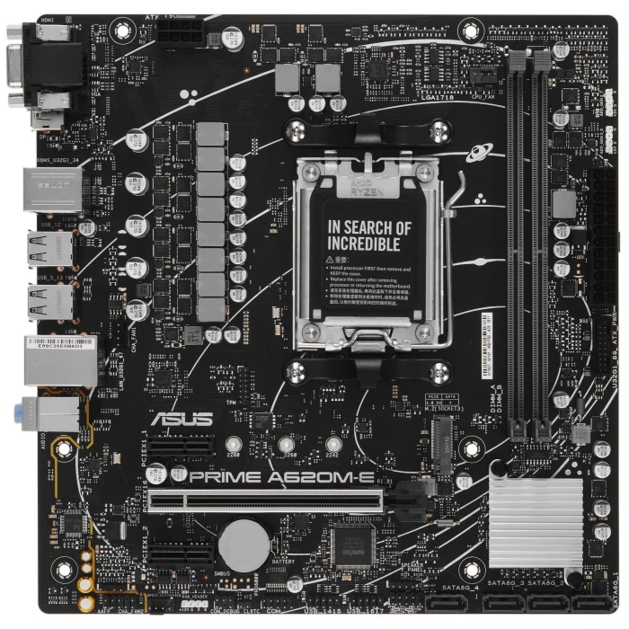 Мат. плата ASUS PRIME A620M-E-CSM, AM5