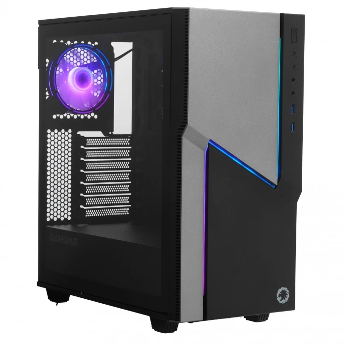 Корпус GameMax Ninja COC черный, Mid-Tower