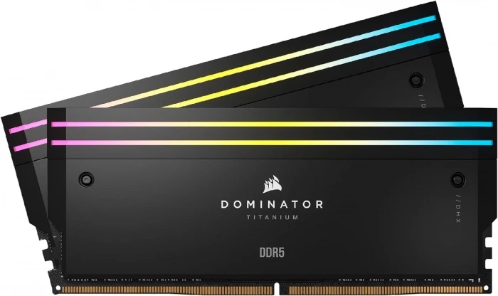 Оперативная память Corsair DOMINATOR TITANIUM RGB 32Gb 6600Mhz, KIT 2*16Gb, CMP32GX5M2X6600C32