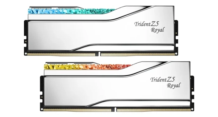 Оперативная память G.Skill TRIDENT Z5 ROYAL RGB 96Gb 6400Mhz, KIT 2*48Gb, F5-6400J3239F48GX2-TR5S