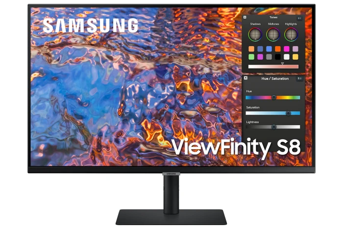 Монитор Samsung ViewFinity S8 S80PB S32B800PXI, 32", черный
