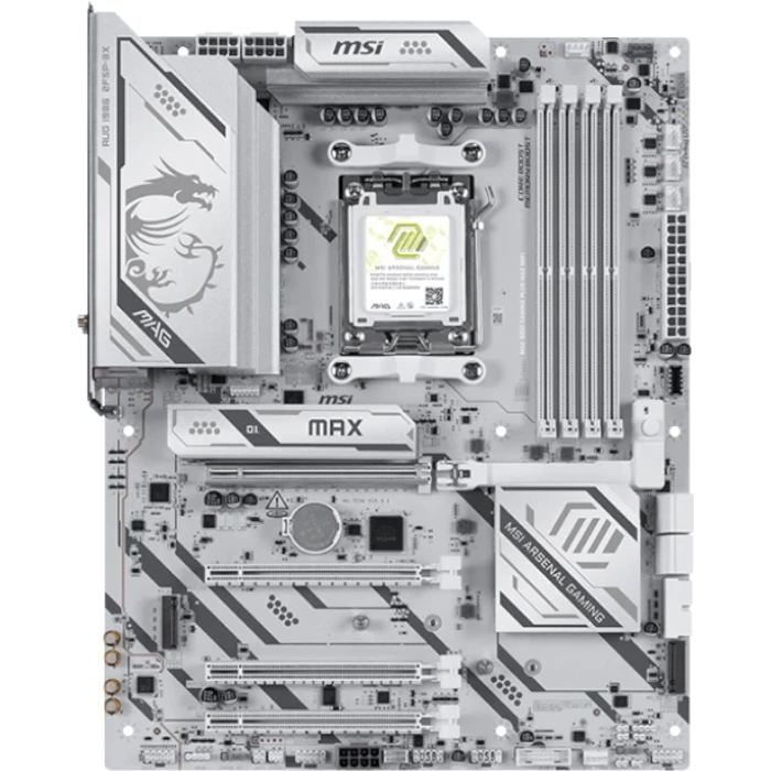 MSI MAG B850 GAMING PLUS MAX WIFI White 