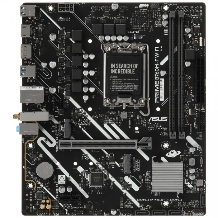 Мат. плата ASUS PRIME B760M-F WIFI, LGA 1700