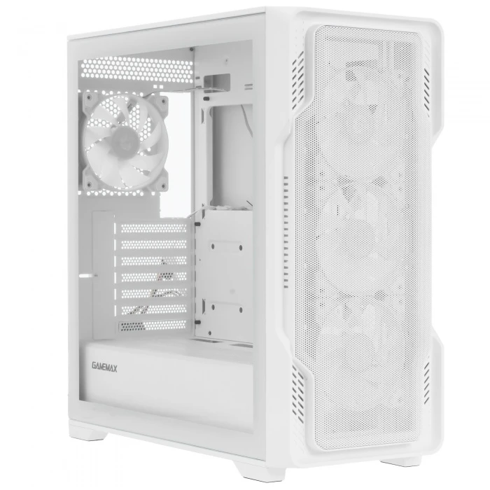 Корпус GameMax Siege WH белый, Mid-Tower