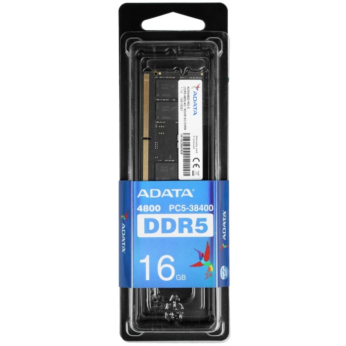 Оперативная память ADATA 16Gb 4800Mhz, AD5S480016G-S