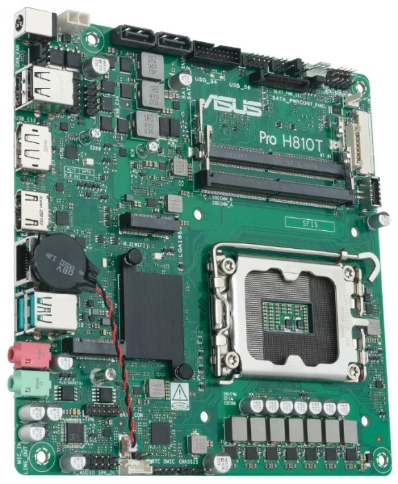 Мат. плата ASUS Pro H810T-CSM, LGA 1851