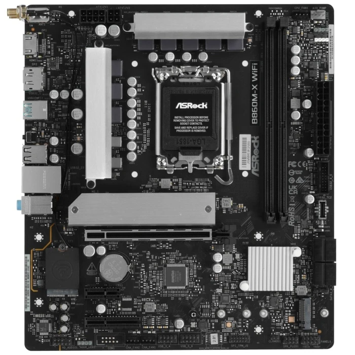 Мат. плата ASRock B860M-X WiFi, LGA 1851