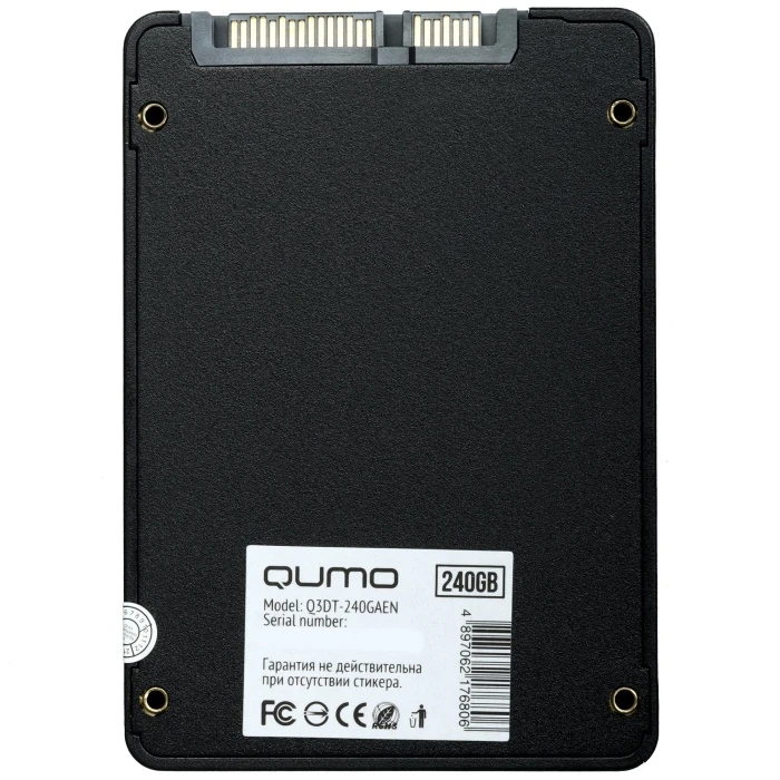 SSD накопитель QUMO Novation 3D 240Gb 2.5" SATA, Q3DT-240GAEN
