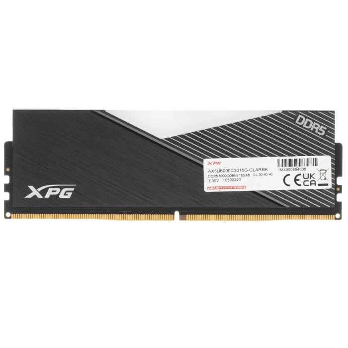 Оперативная память ADATA XPG Lancer RGB 16Gb 6000Mhz, AX5U6000C3016G-CLARBK