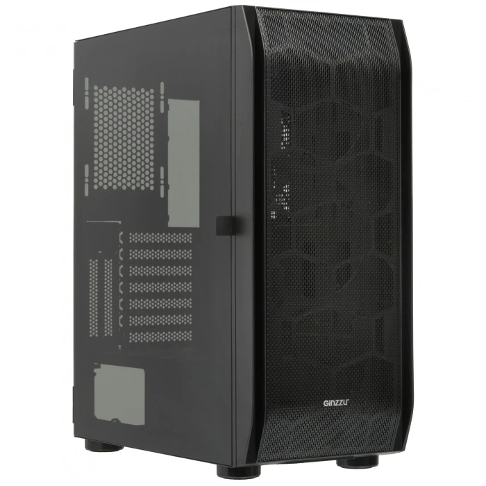 Корпус GiNZZU GL180 черный, Mid-Tower