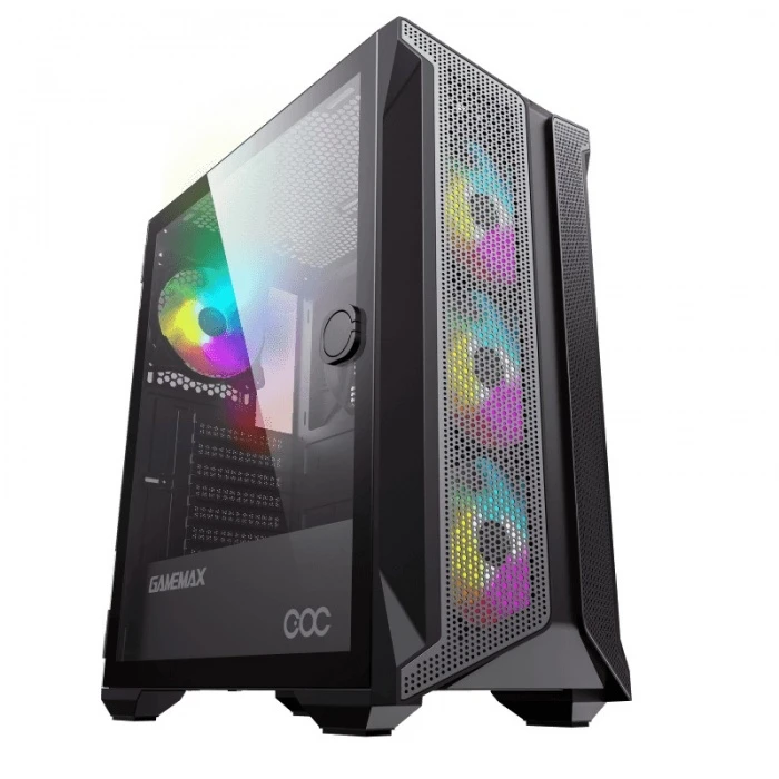 Корпус GameMax Brufen C1 черный, Mid-Tower