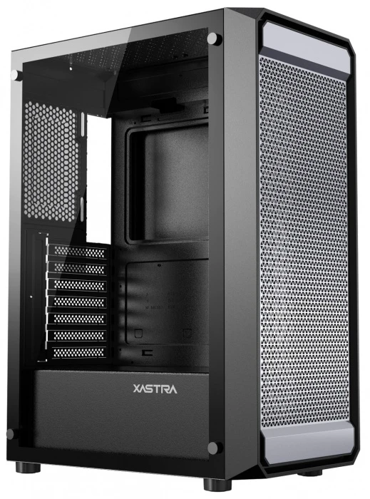 Корпус XASTRA A403 4ARGB черный, Mid-Tower