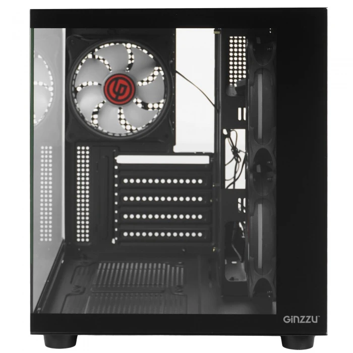 Корпус GiNZZU V150 REV1 черный, Mini-Tower