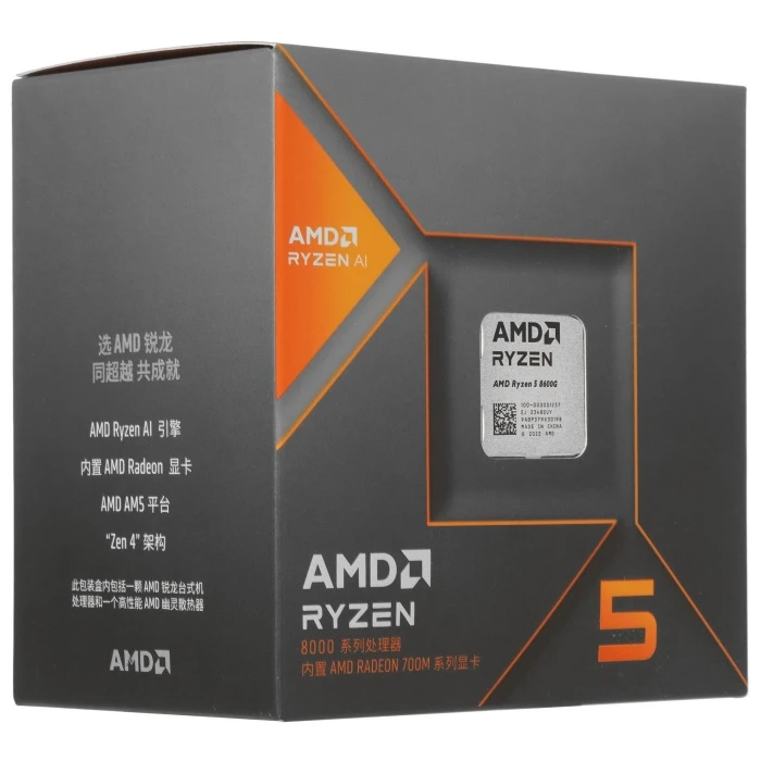 Процессор AMD Ryzen 5 8600G, BOX, AM5