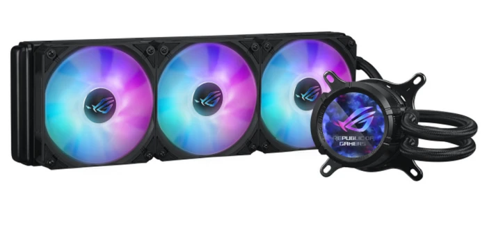 Система охлаждения ASUS ROG STRIX LC III 360 ARGB LCD черная, 90RC00W1-M0UAY0