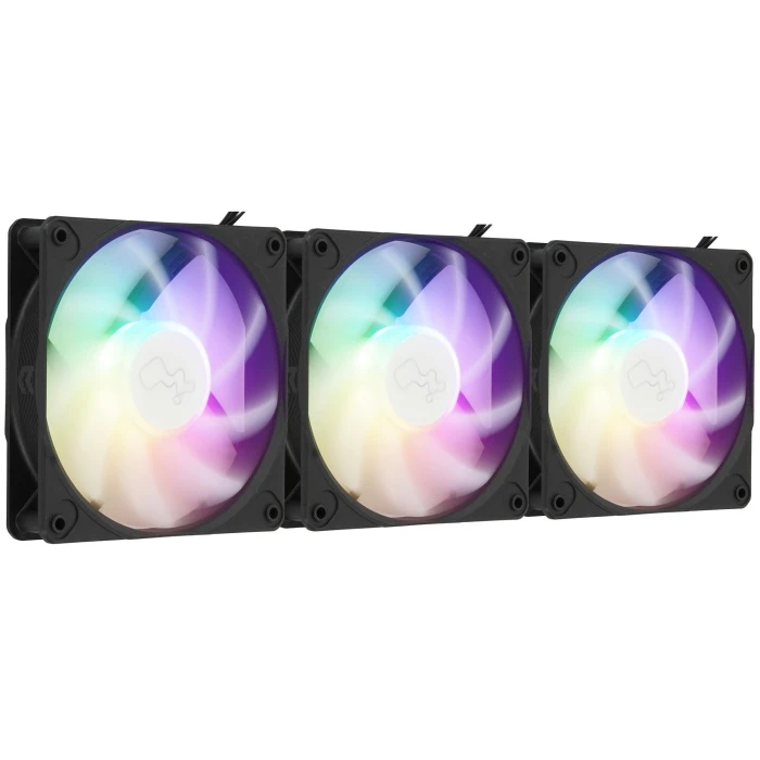 Комплект вентиляторов InWin LUNA AL120 черный, IW-FN-AL120-3PK