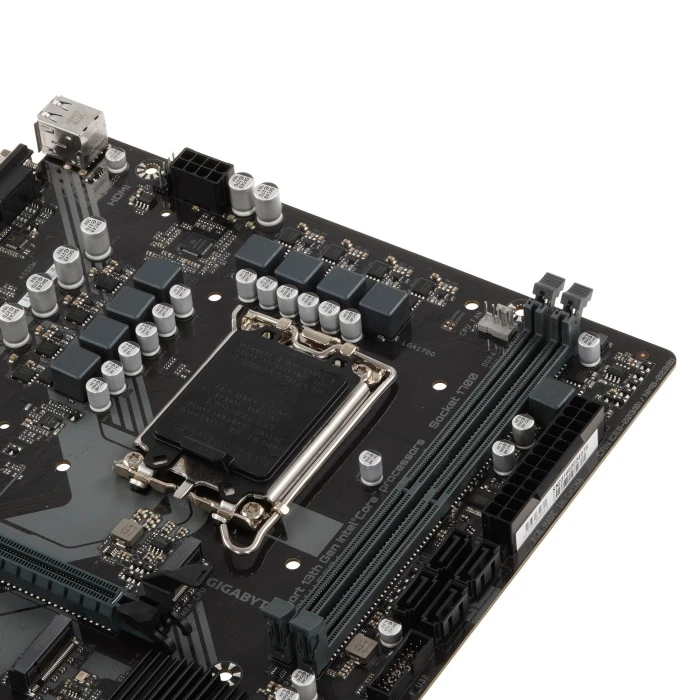 Мат. плата GIGABYTE B760M H DDR4, LGA 1700