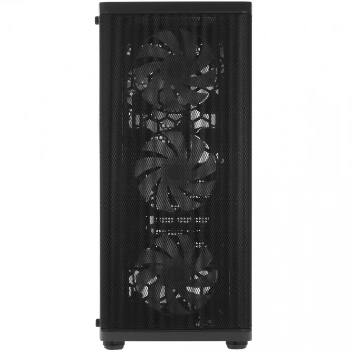 Корпус PowerCase Mistral EA22 черный, Mid-Tower