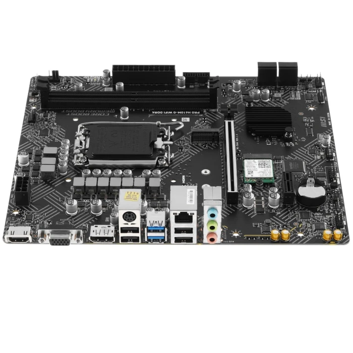 Мат. плата MSI PRO H610M-G WIFI DDR4, LGA 1700