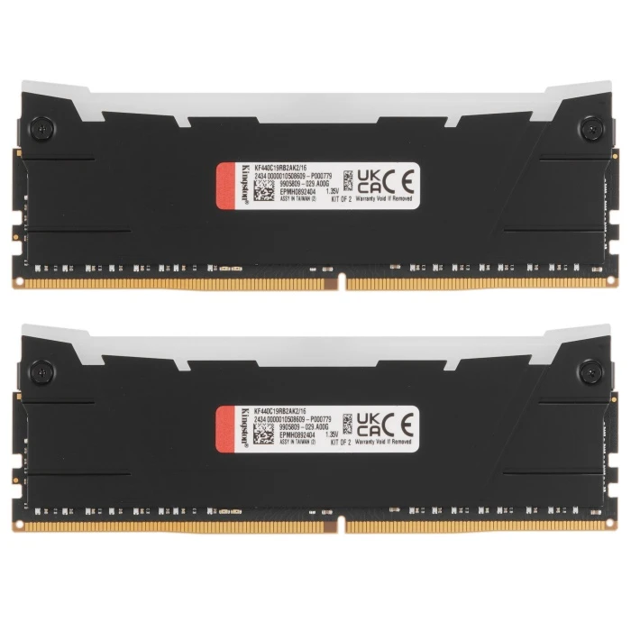 Оперативная память Kingston FURY Renegade RGB 16Gb 4000Mhz, KIT 2*8Gb, KF440C19RB2AK2/16