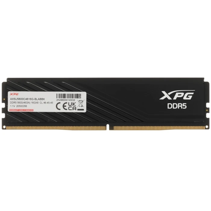 Оперативная память ADATA XPG Lancer Blade 16Gb 5600Mhz, AX5U5600C4616G-SLABBK