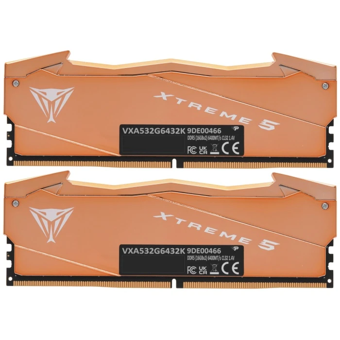 Оперативная память Patriot Memory Viper Xtreme 5 Aurum 32Gb 6400Mhz, KIT 2*16Gb, VXA532G6432K