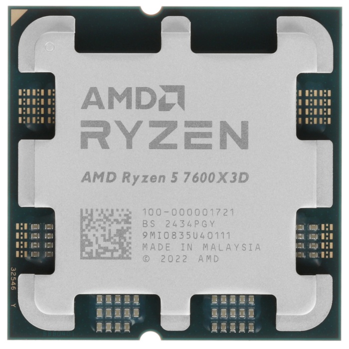 Процессор AMD Ryzen 5 7600X3D, BOX, AM5