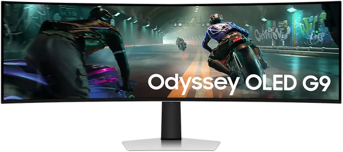 Монитор Samsung Odyssey OLED G9 G91SD S49DG910SI, 49", серебристый