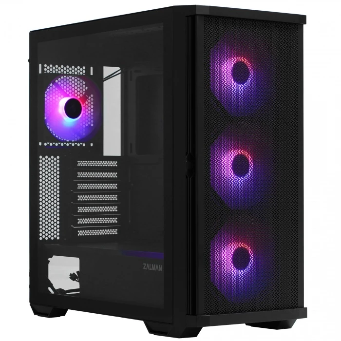 Корпус ZALMAN Z10 PLUS черный, Mid-Tower