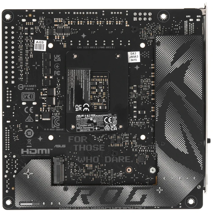 Мат. плата ASUS ROG STRIX B860-I GAMING WIFI, LGA 1851