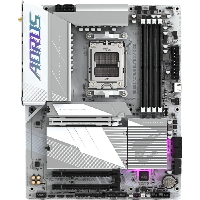 Мат. плата GIGABYTE B650E AORUS ELITE X AX ICE, AM5