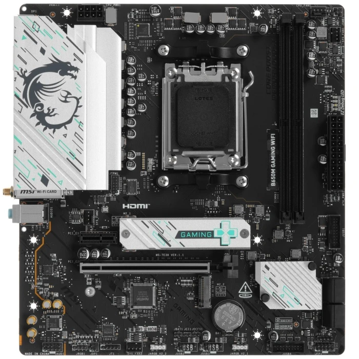 Мат. плата MSI B650M GAMING WIFI, AM5