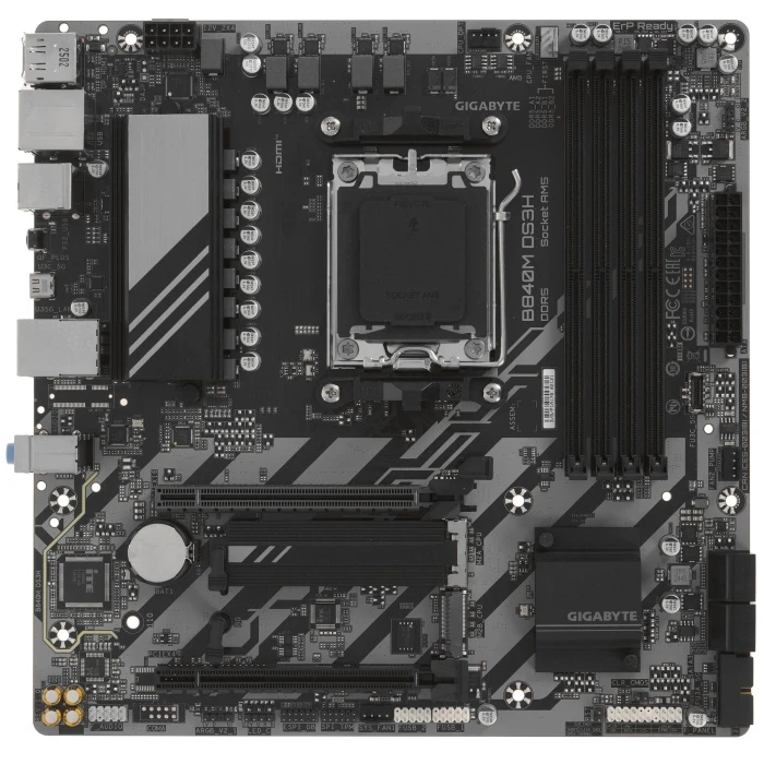 Мат. плата GIGABYTE B840M DS3H, AM5