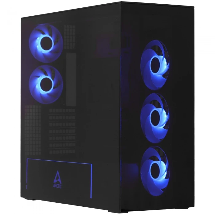 Корпус Arctic Xtender Black черный, Mid-Tower