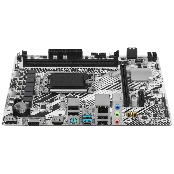 Мат. плата ASRock H610M-HDV/M.2+ D5, LGA 1700