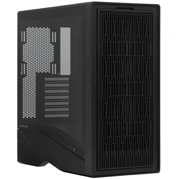 Корпус PowerCase Intro черный, Mid-Tower