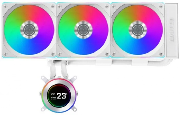 Система охлаждения LIAN LI HYDROSHIFT II LCD-C 360CL белая, G89.GHS2LCD36RW.R0