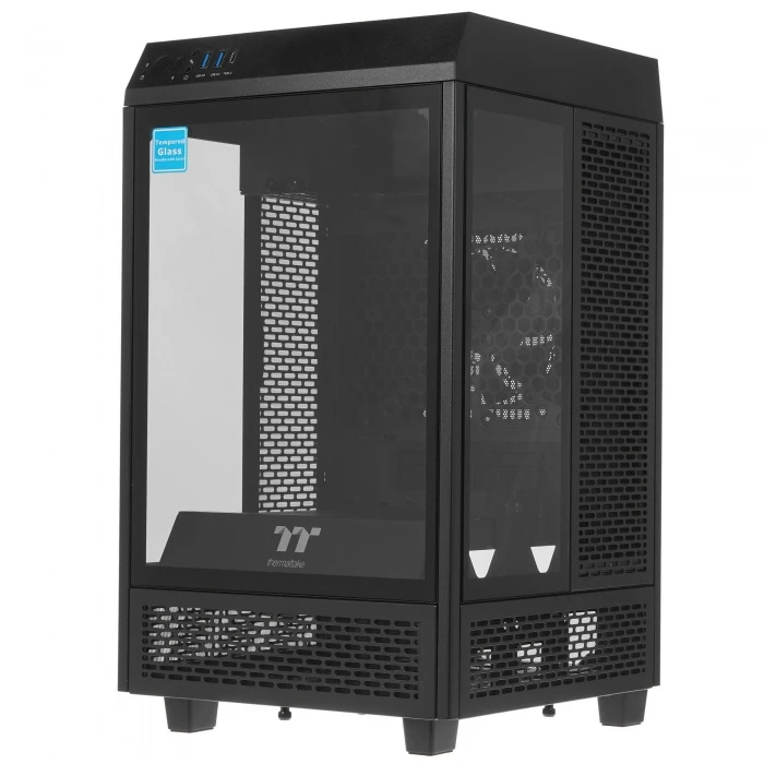Корпус Thermaltake The Tower 100 черный, компактный (SFF)