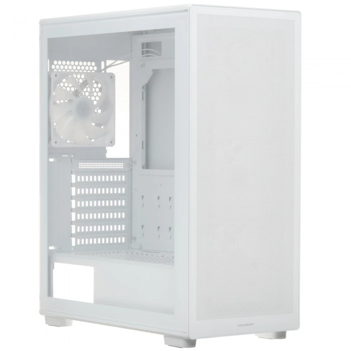 Корпус Cougar MX220 RGB белый, Mid-Tower