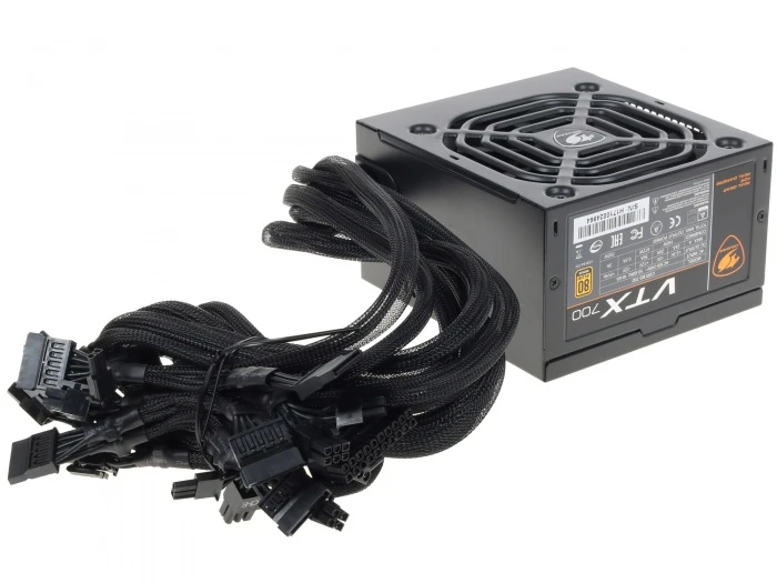 Блок питания Cougar VTX700 черный, CGR BS-700