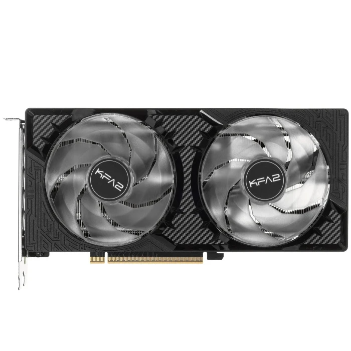 Видеокарта KFA2 GeForce RTX 5060 Ti CORE OC 2FAN LED Black 16Gb