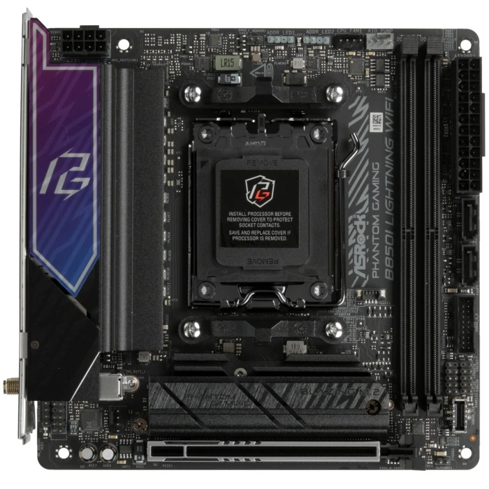 Мат. плата ASRock Phantom Gaming B850I Lightning WiFi, AM5